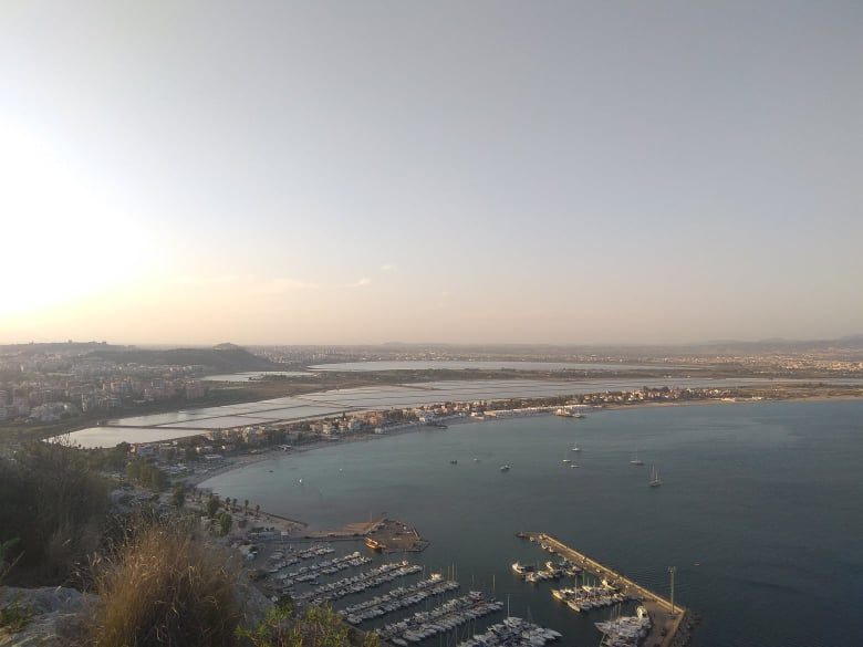 Panorama dalla Sella del Diavolo Cagliari